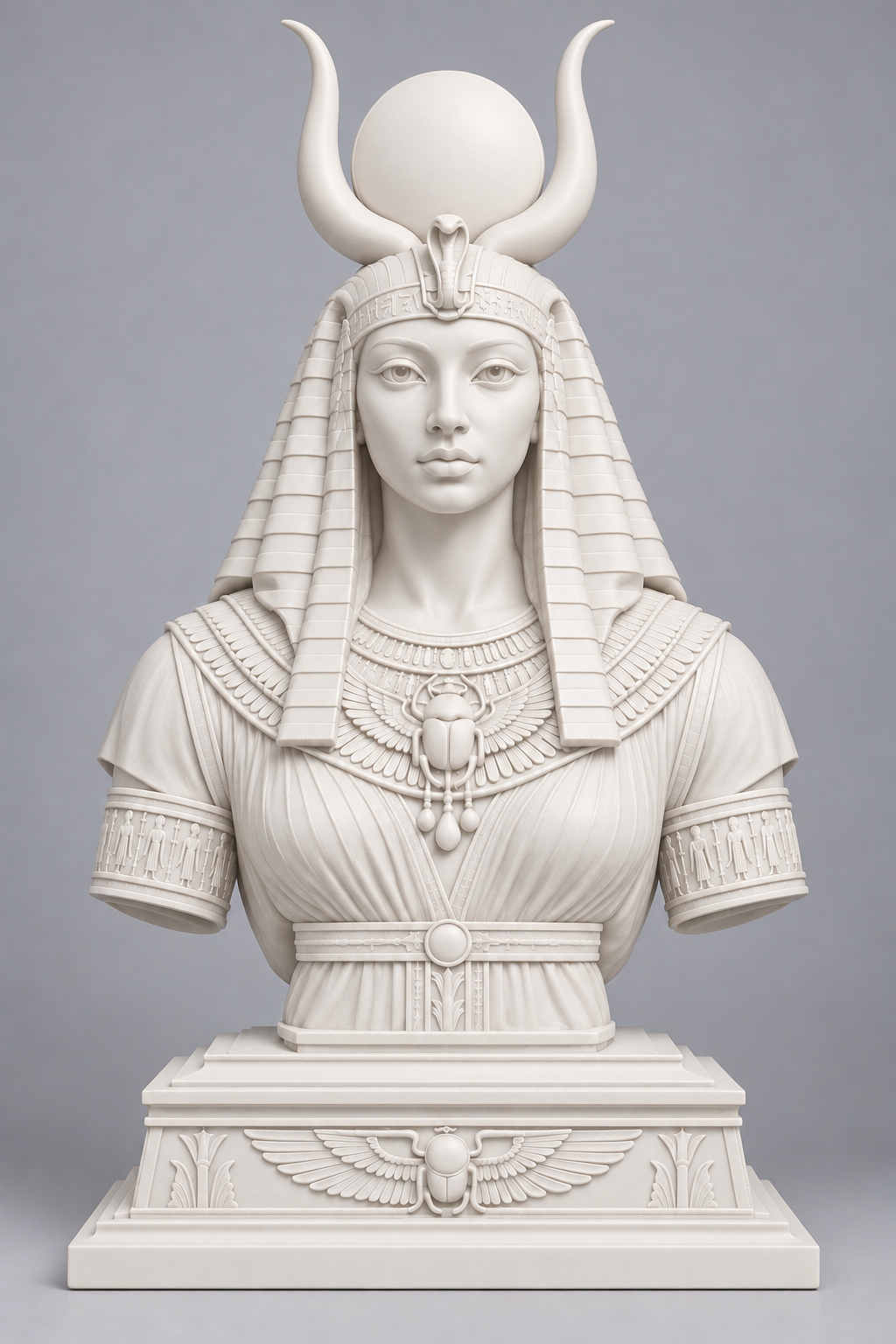 Buste d'Hathor imprimer en 3D