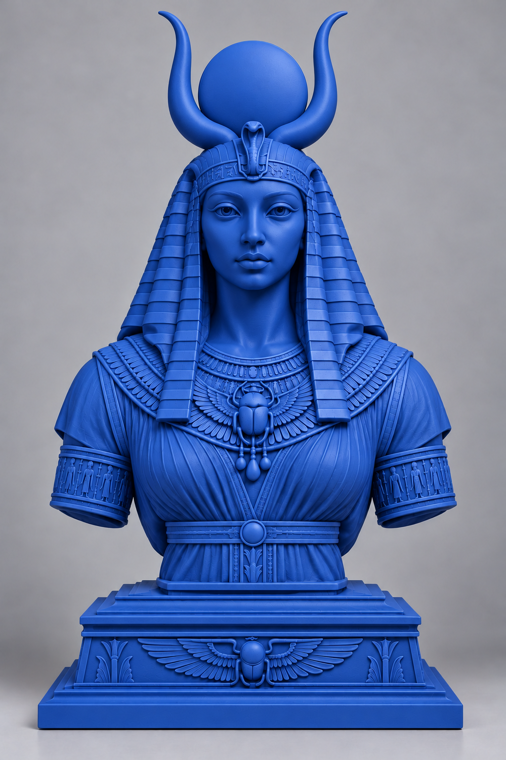 Buste d'Hathor imprimer en 3D