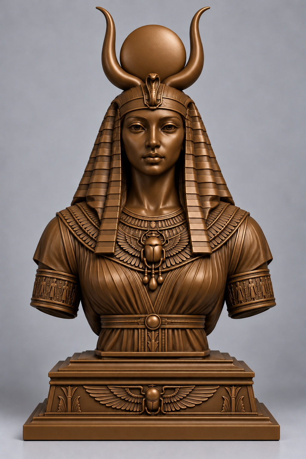 Buste d'Hathor imprimer en 3D