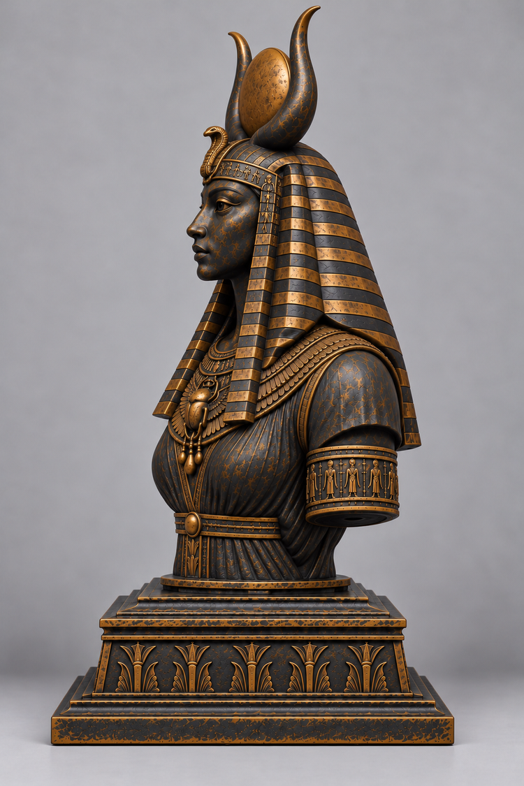 Buste d'Hathor imprimer en 3D