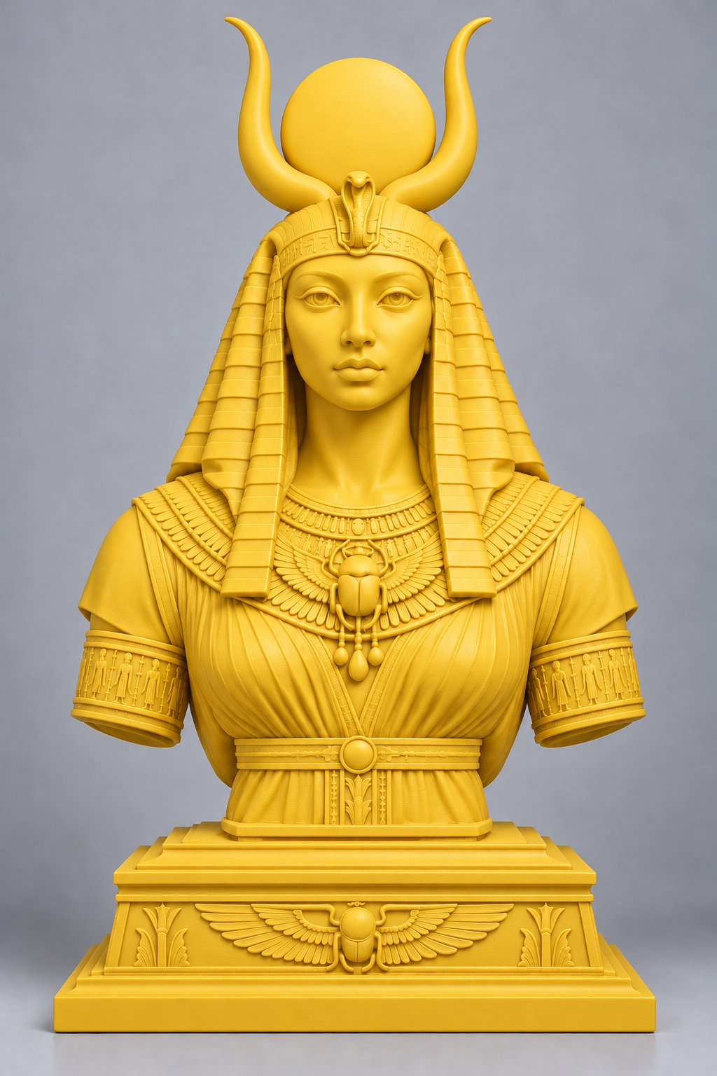Buste d'Hathor imprimer en 3D