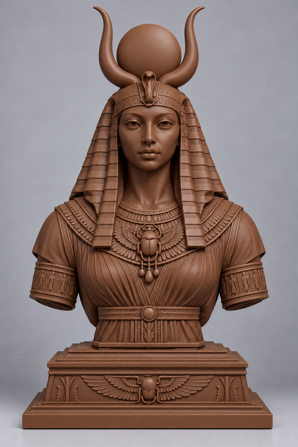 Buste d'Hathor imprimer en 3D