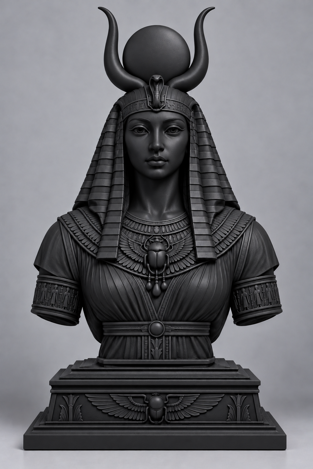 Buste d'Hathor imprimer en 3D