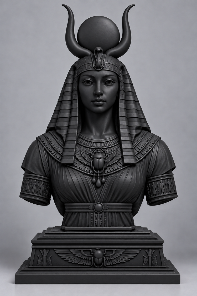 Buste d'Hathor imprimer en 3D