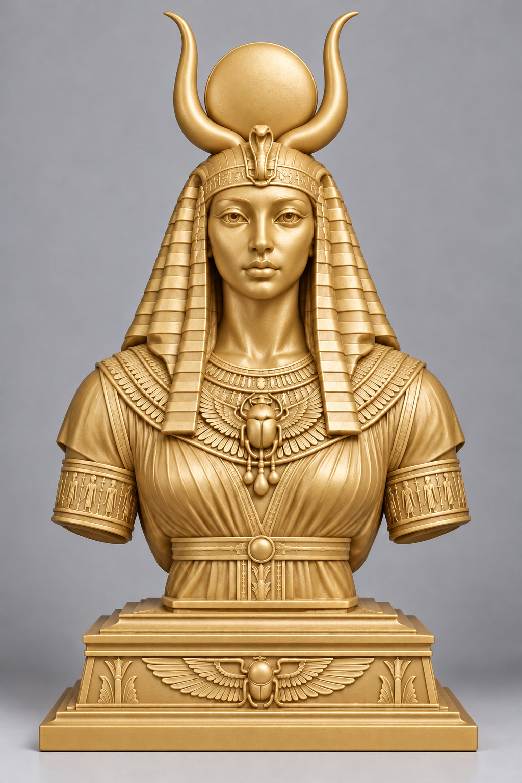 Buste d'Hathor imprimer en 3D