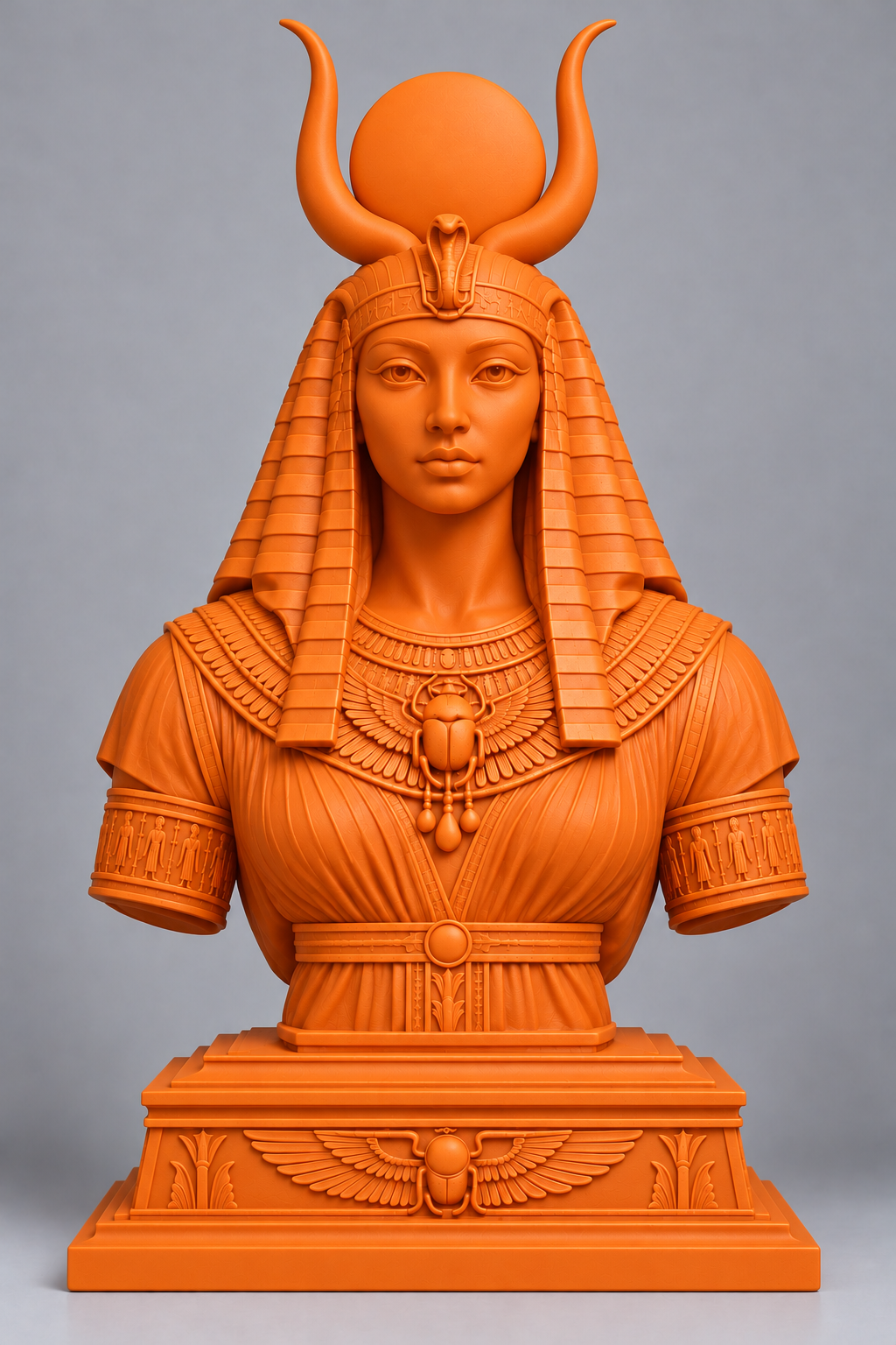 Buste d'Hathor imprimer en 3D