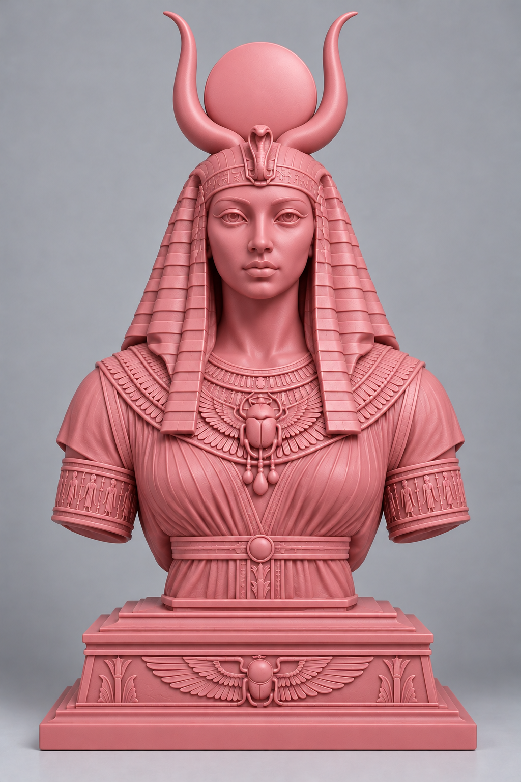 Buste d'Hathor imprimer en 3D