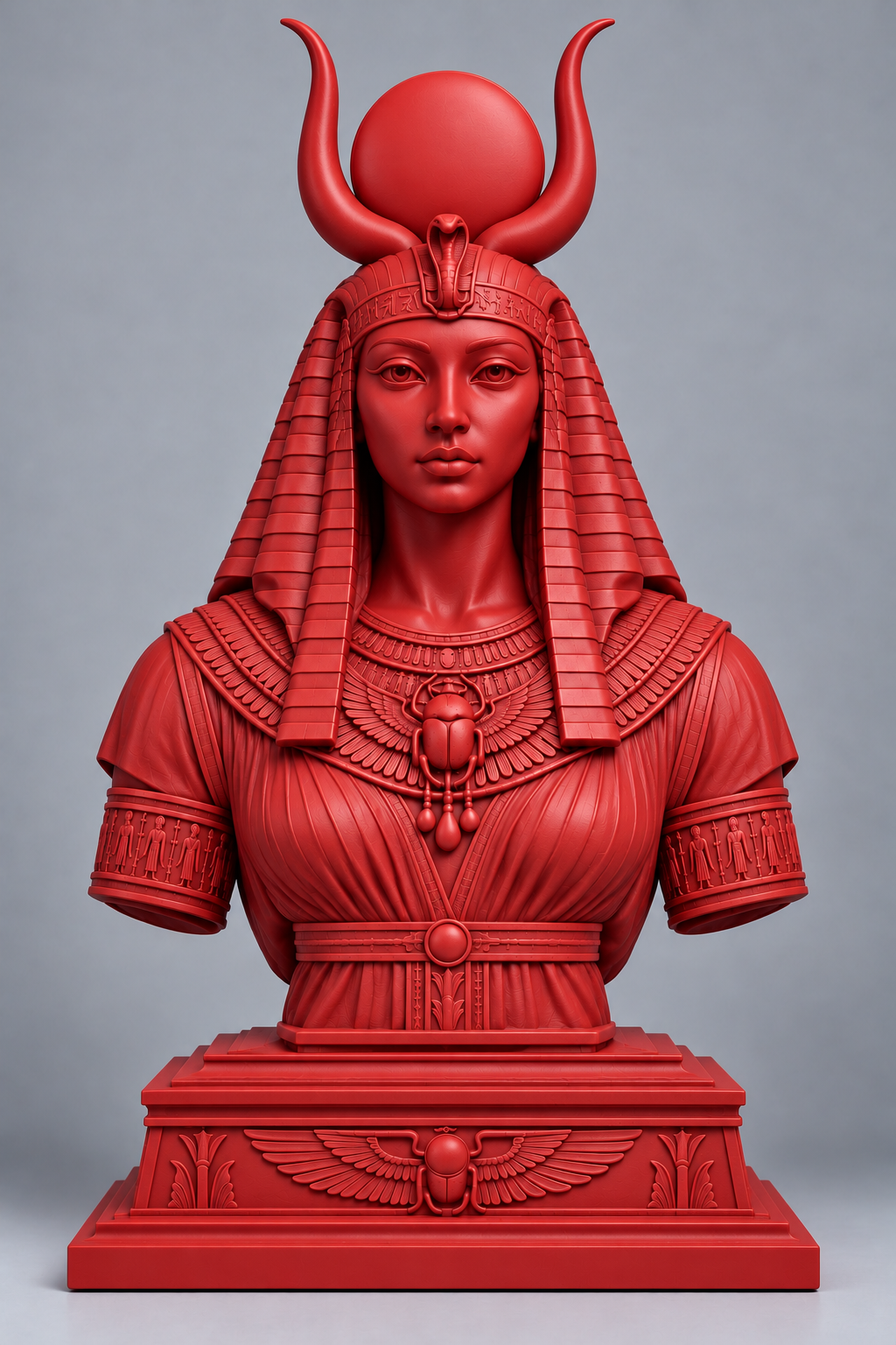 Buste d'Hathor imprimer en 3D