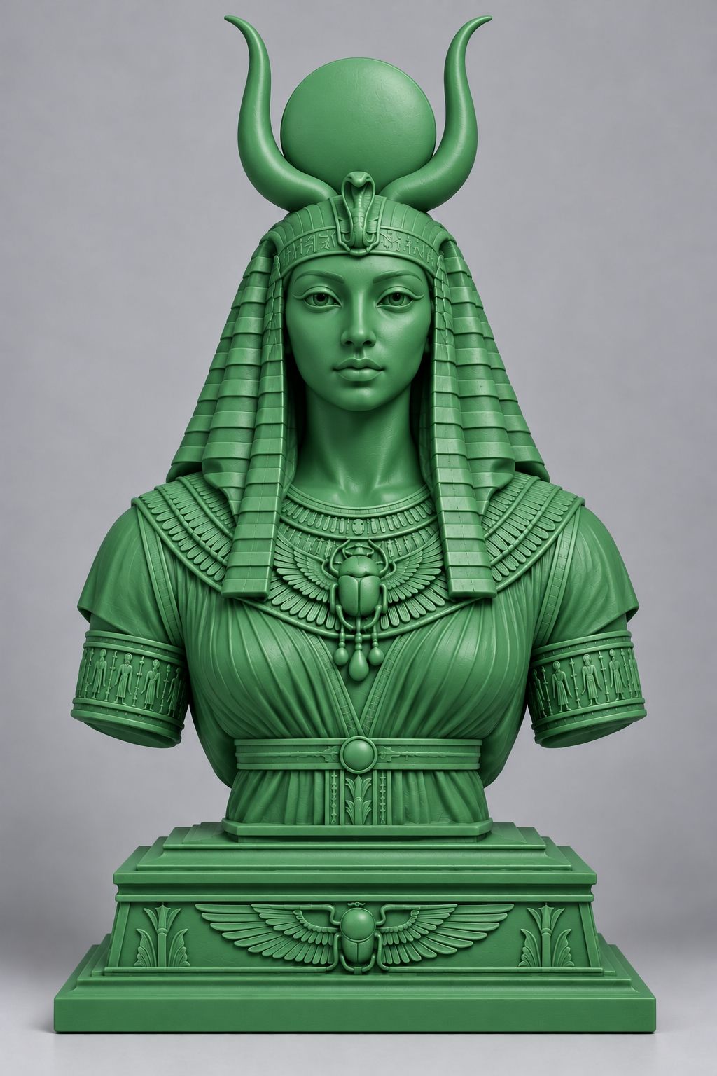 Buste d'Hathor imprimer en 3D