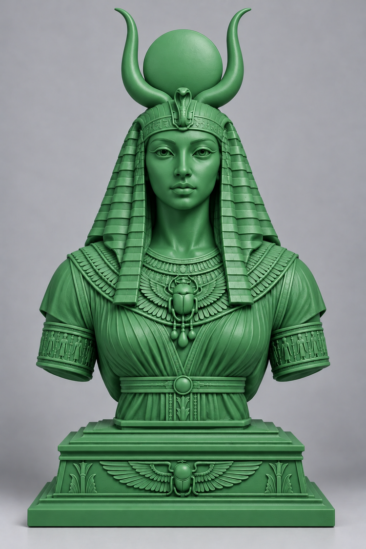Buste d'Hathor imprimer en 3D