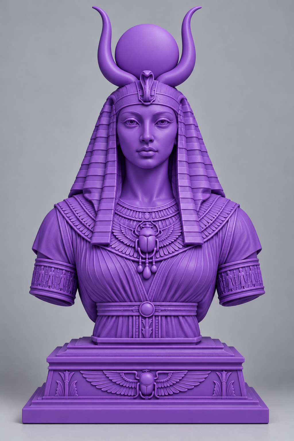 Buste d'Hathor imprimer en 3D